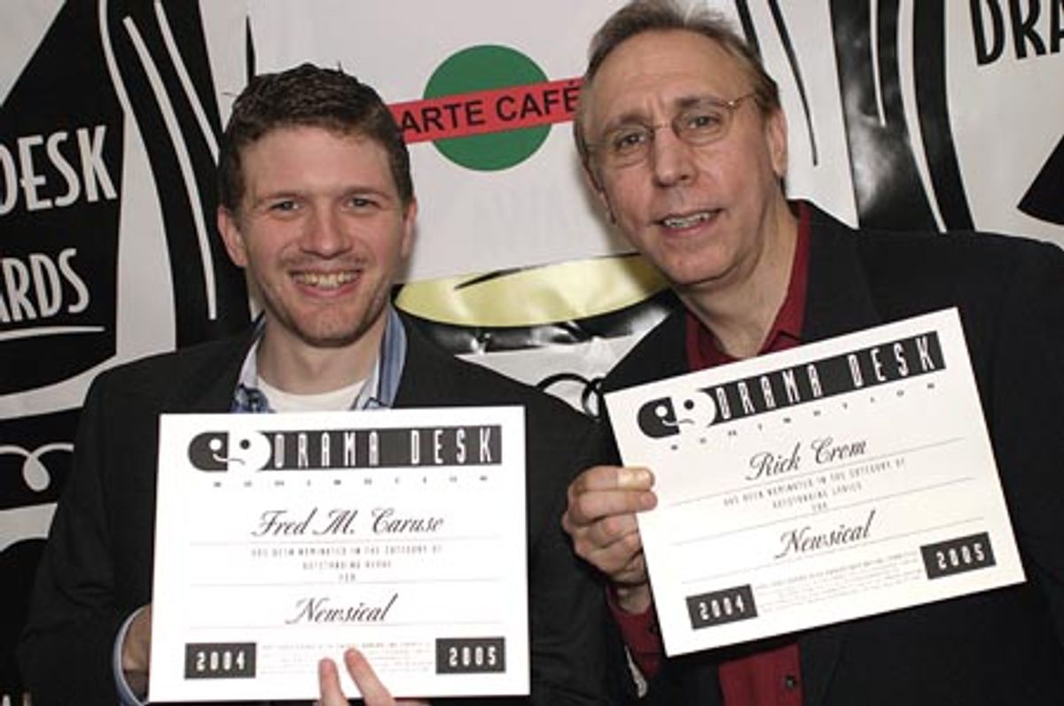 Fred M. Caruso and Rick Crom at 