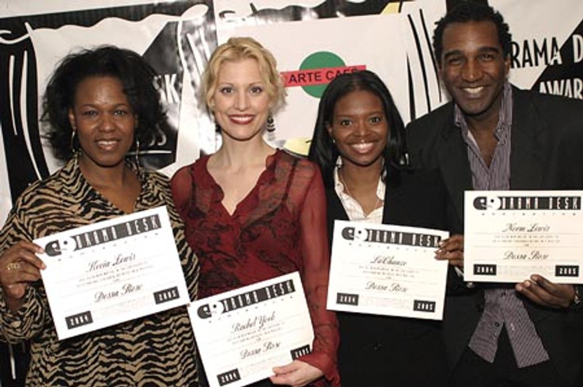 Kecia Lewis, Rachel York, LaChanze and Norm Lewis  at 