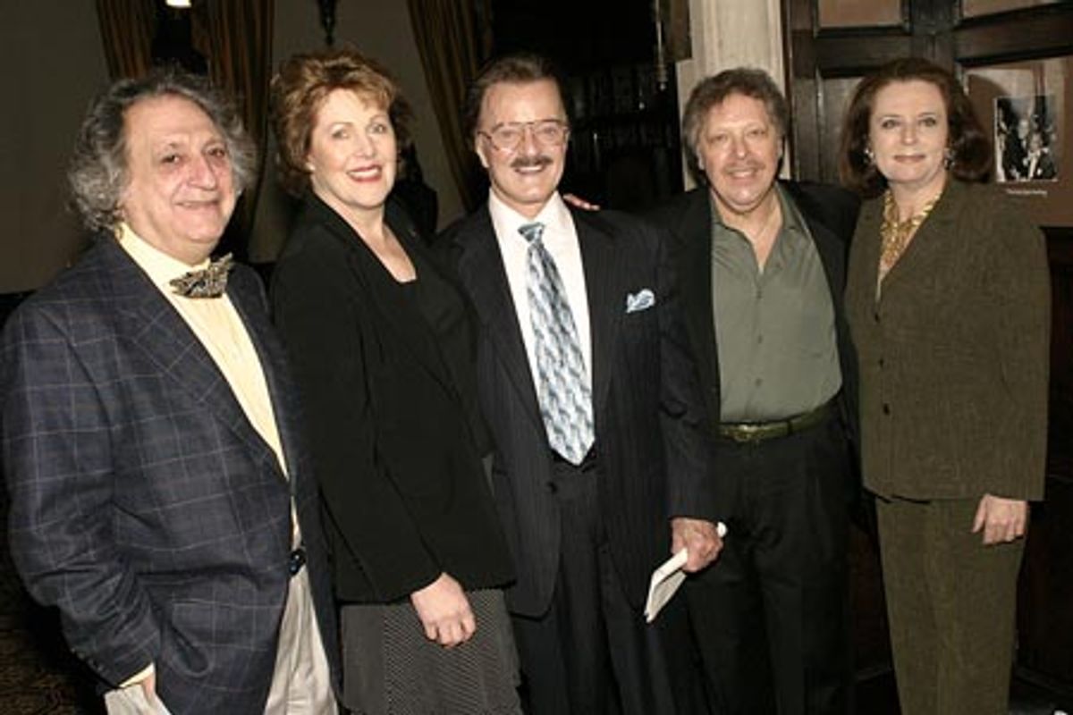 William Wolf, Lynn Redgrave, Robert Goulet, Robert R. Blume, and Randie Levine-Miller at 