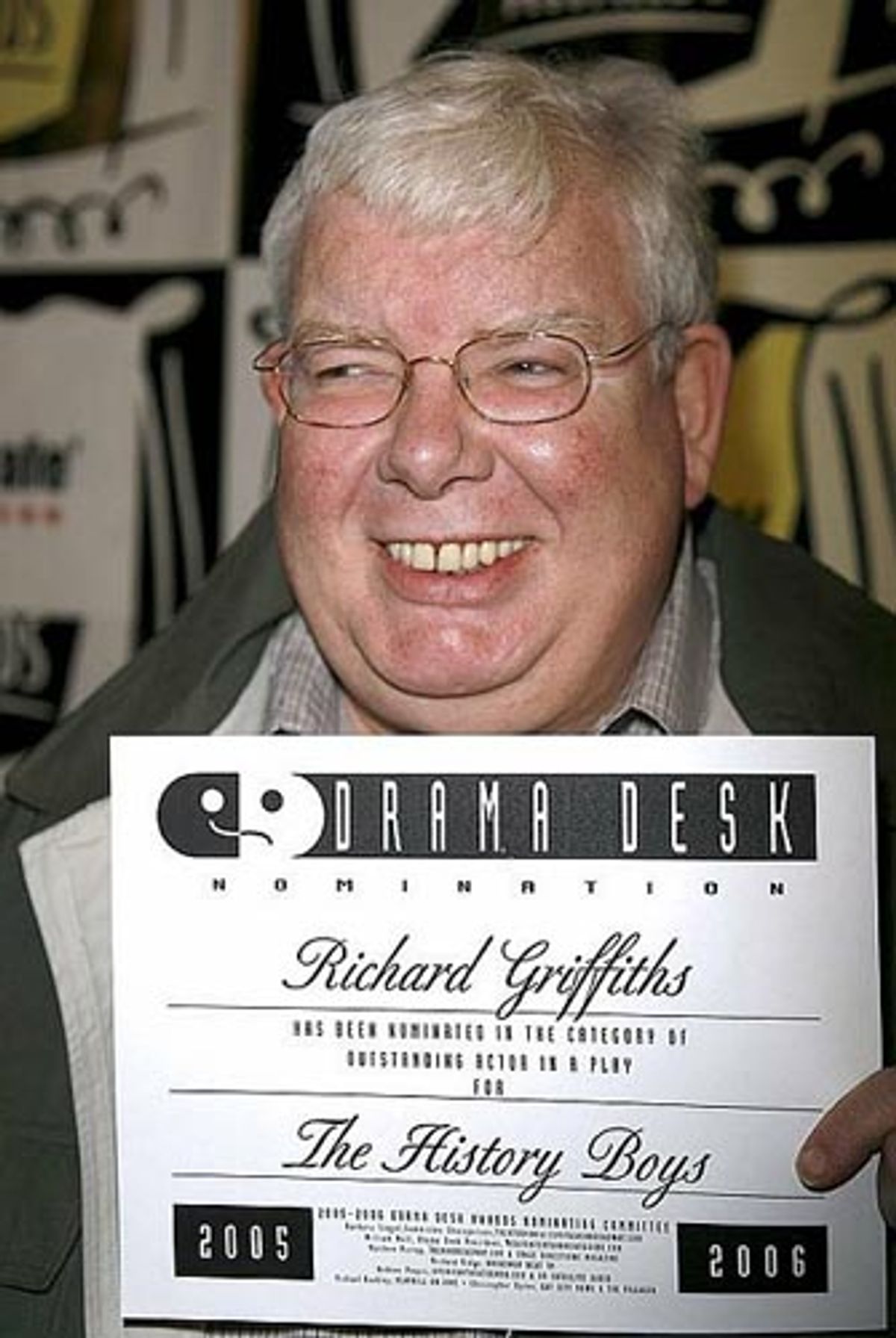Richard Griffiths at 