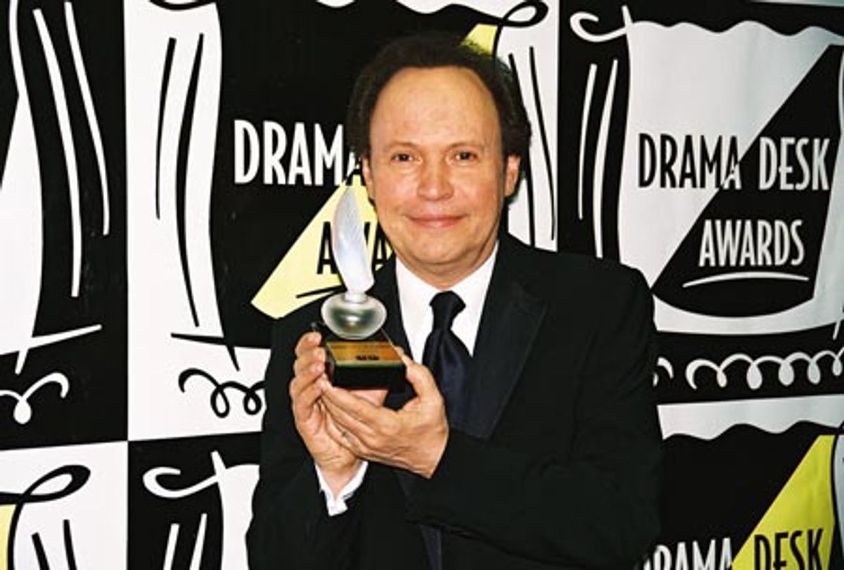 Drama Desk Award Winner - Billy Crystal for Outstanding Solo Performance, '700 Sunday's'  at 