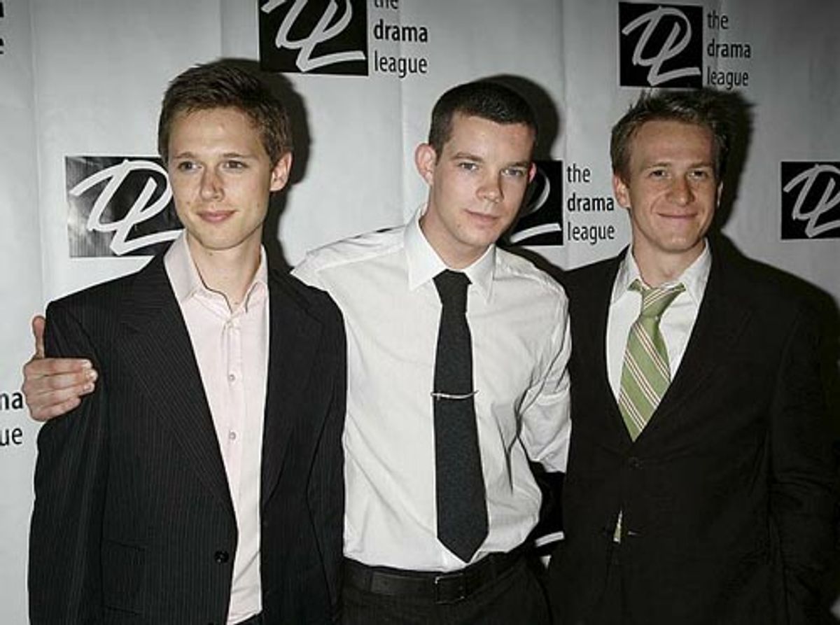 Samuel Barnett, Russell Tovey & Jamie Parker at 