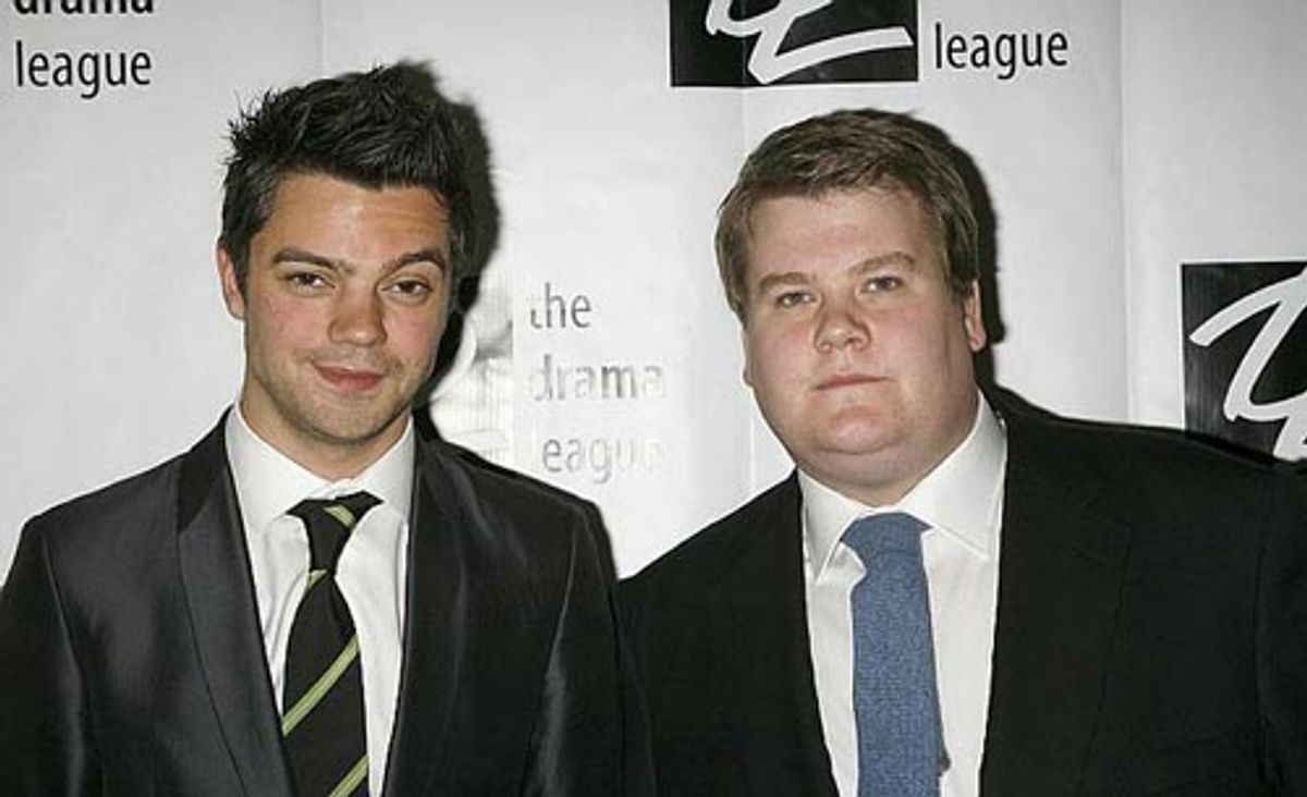 Dominic Cooper & James Corden at 