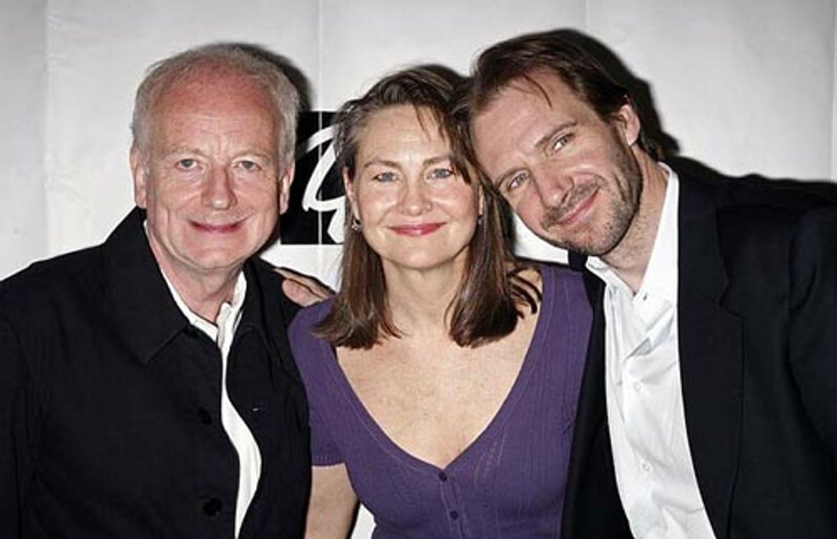 Ian McDiarmid, Cherry Jones and Ralph Fiennes at 