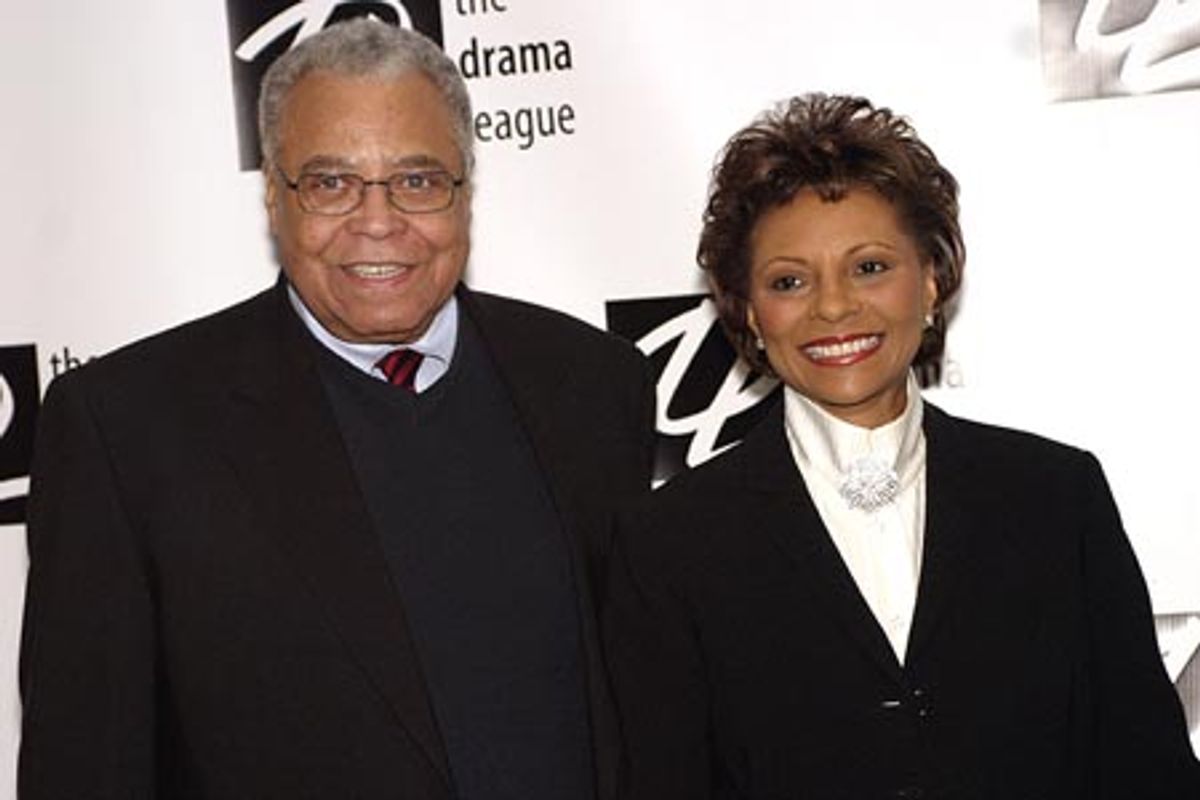 James Earl Jones and Leslie Uggams at 