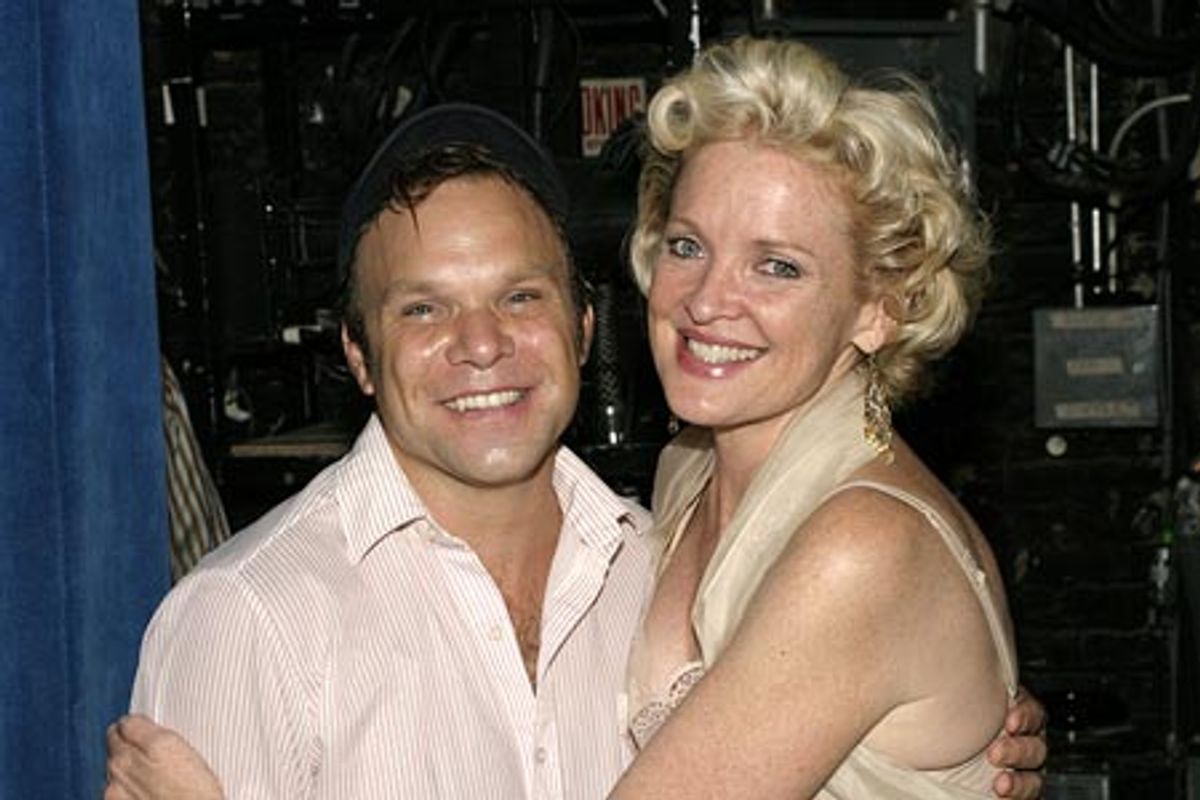 Norbert Leo Butz and Christine Ebersole at 
