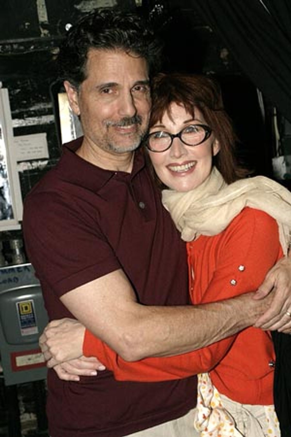 Joanna Gleason with husband Chris Sarandon at 