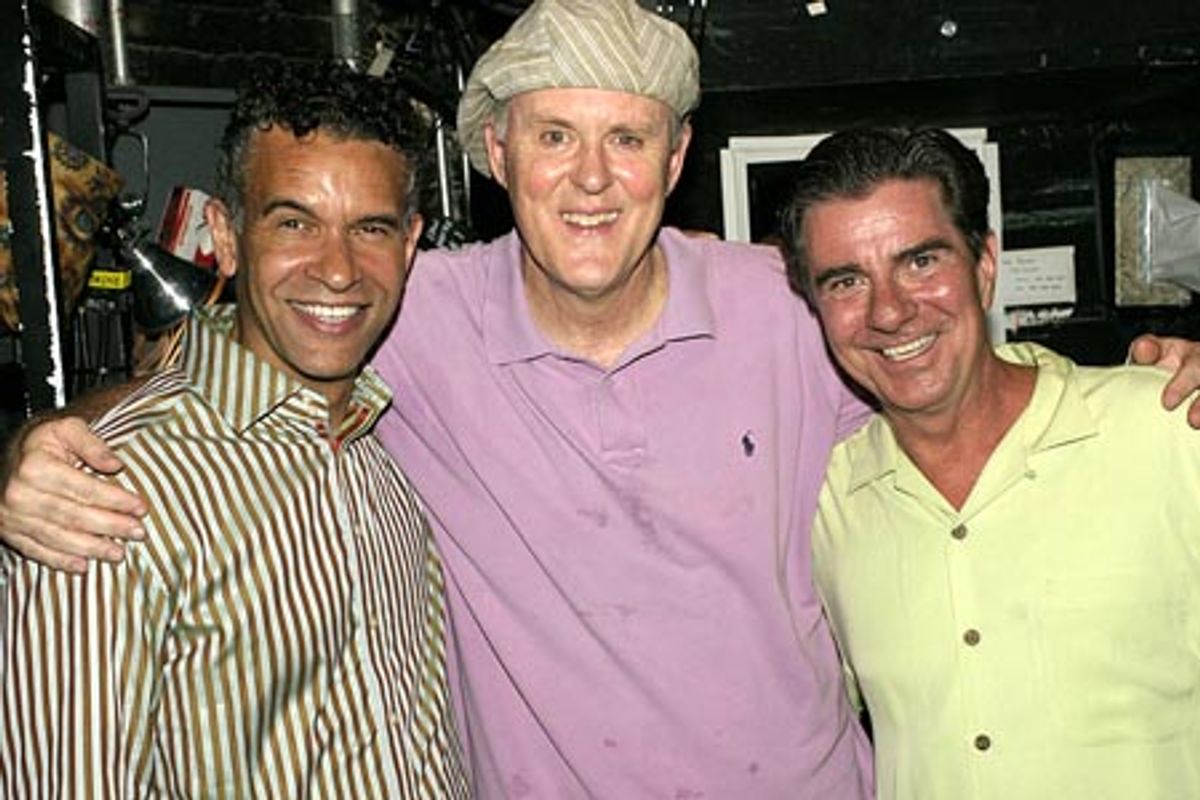 Brian Stokes Mitchell, John Lithgow, and Gary Beach at 