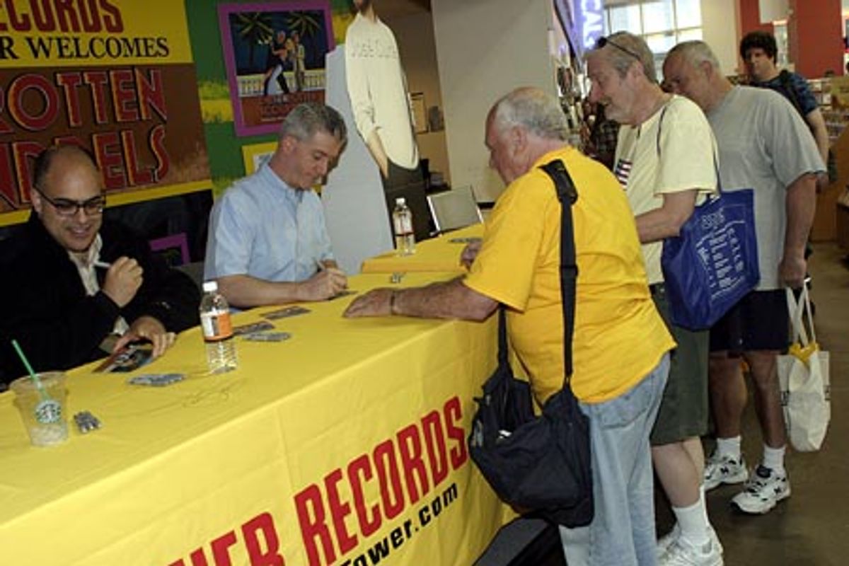 David Yazbeck and Gregory Jbara  at 