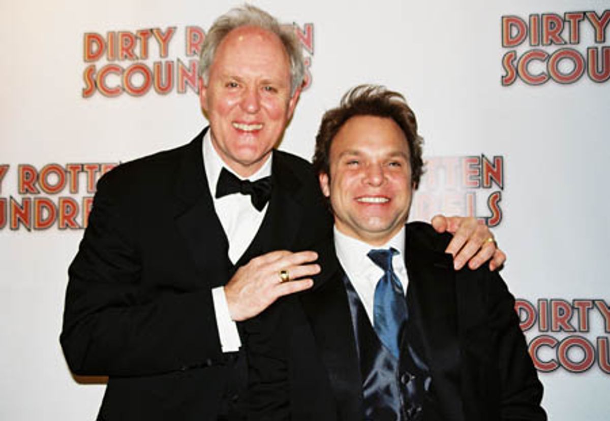 John Lithgow and Norbert Leo Butz (Freddy) at 