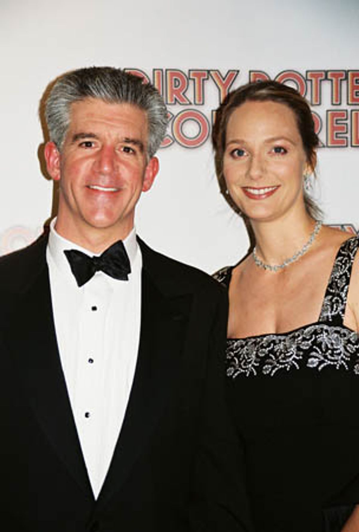 Gregory Jbara (Andre) and wife Julie at 