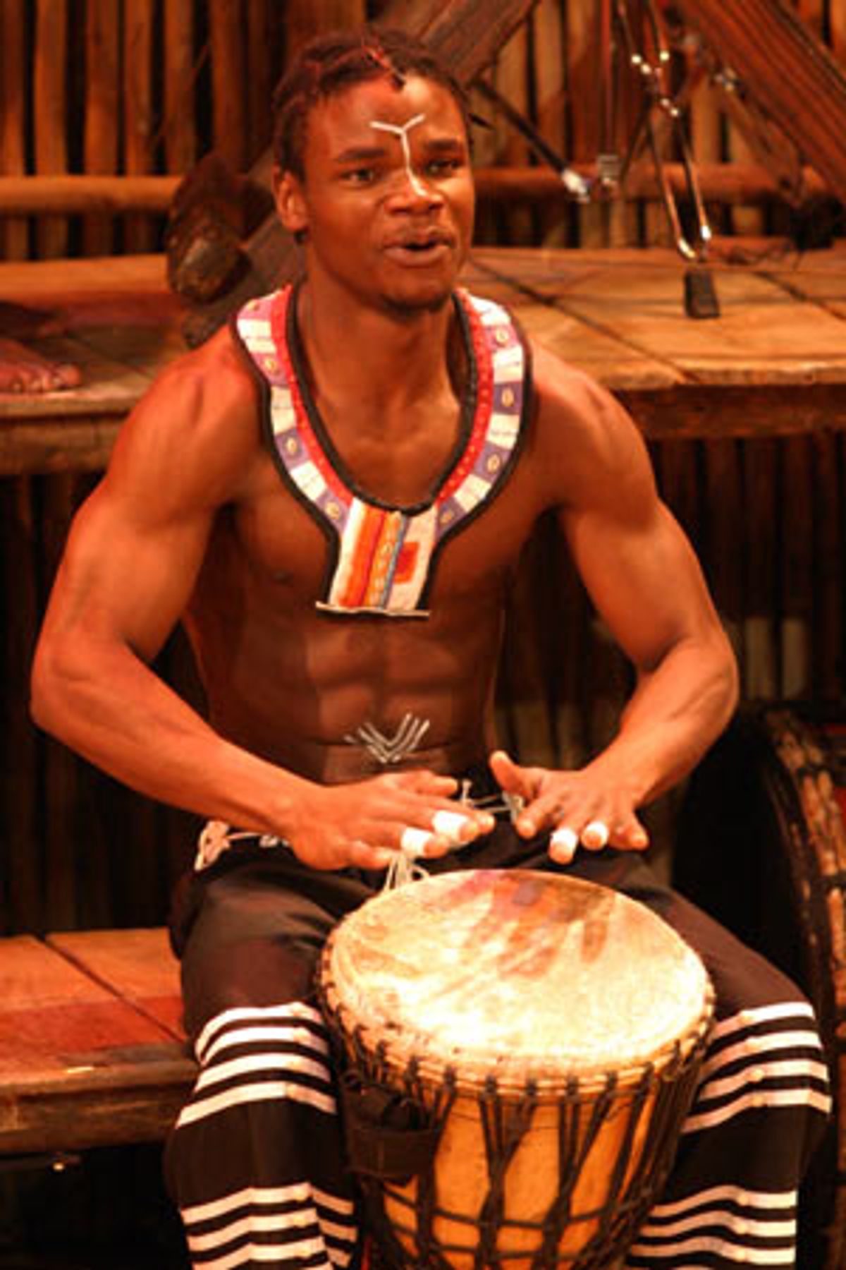Sebone Dzwanyudzwanyu Rangata at Drumstruck Hits Dodger Stages