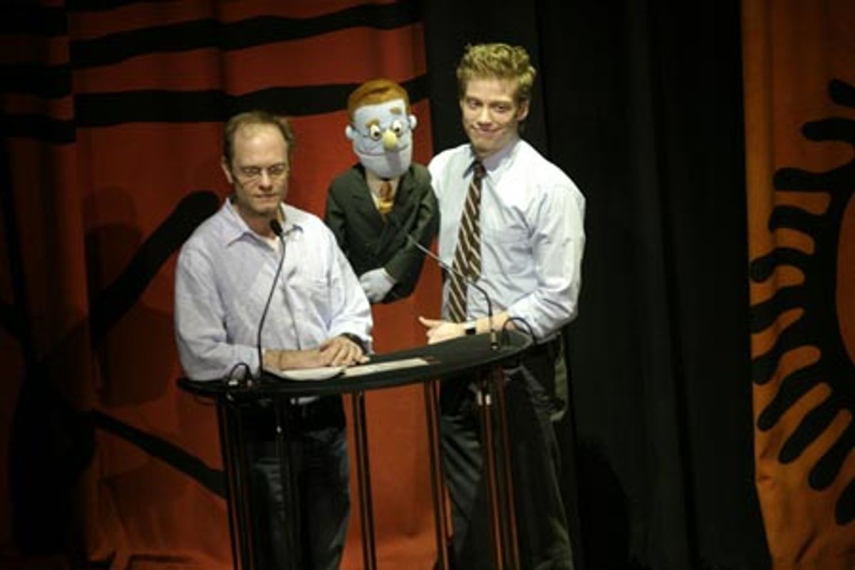 
David Hyde Pierce, 'Rod' and Barrett Foa at 