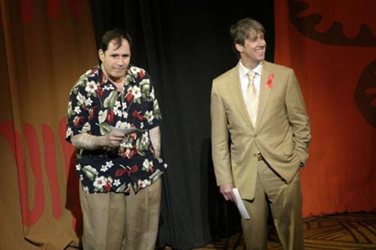 Broadway's current Leo and Max - Richard Kind and Alan Ruck  at 