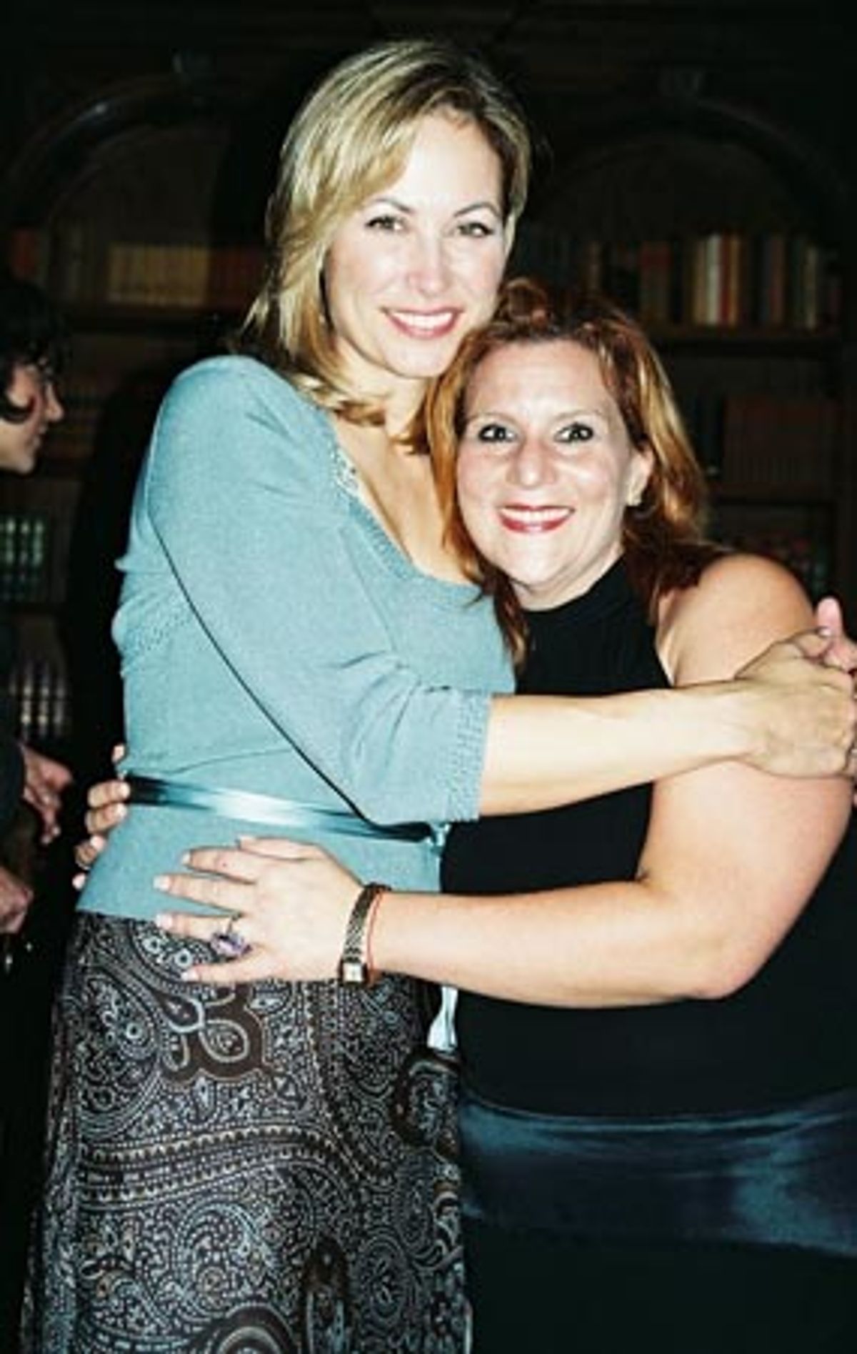 Linda Eder with longtime friend and publicist Jill Siegel at 