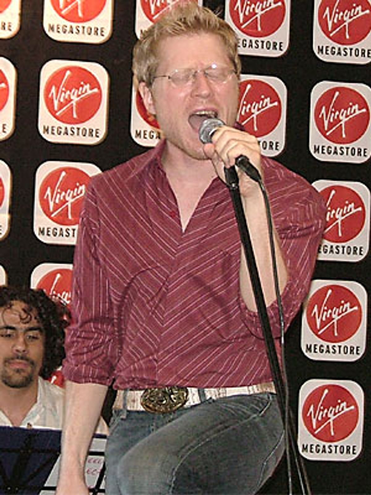Anthony kicks it up at NYMF's 'Feeling Electric' Performs At Virgin Megastore