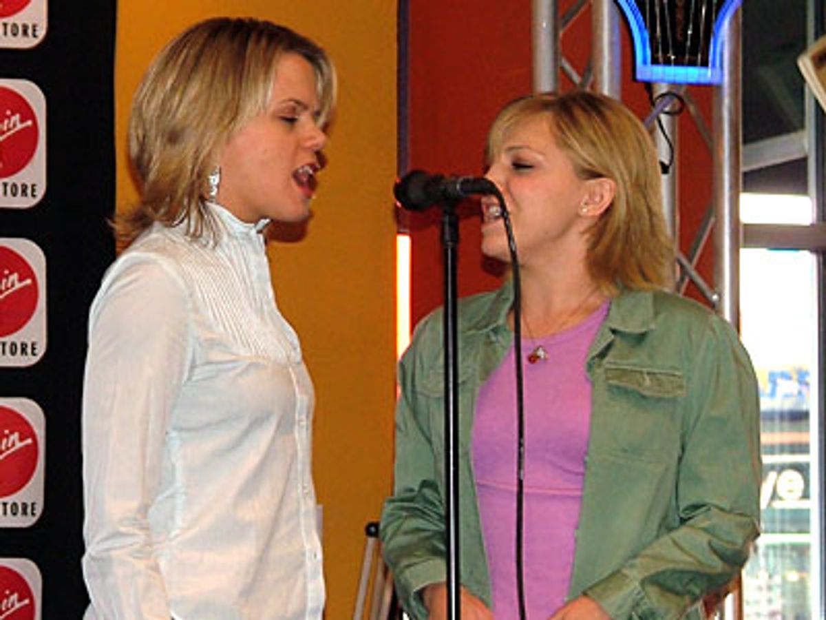 Amy and Annaleigh at NYMF's 'Feeling Electric' Performs At Virgin Megastore