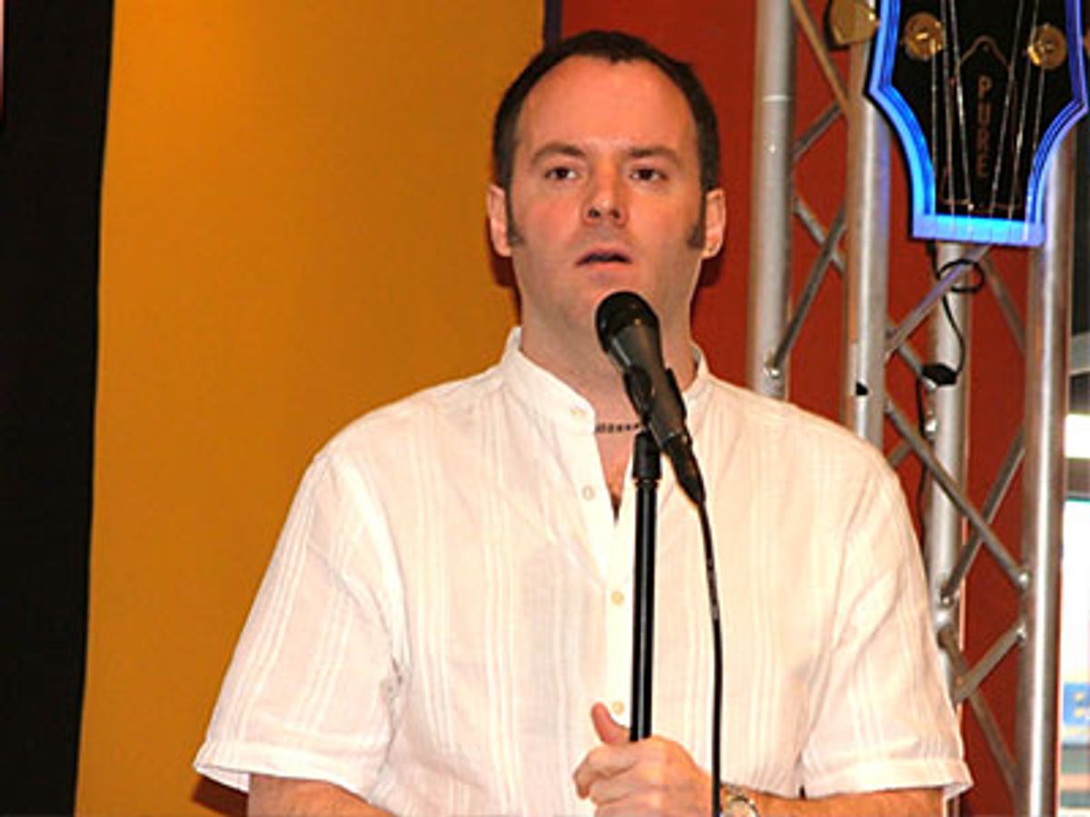 Joe Cassidy at NYMF's 'Feeling Electric' Performs At Virgin Megastore