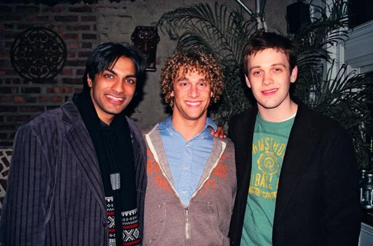 Sriram Ganesan (Bombay Dreams), Johnathan Sandler, Michael Arden at 