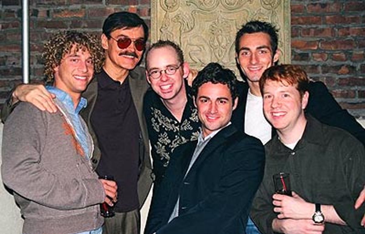 A shot of the group including Ken of 'That's Kentertainment' at 