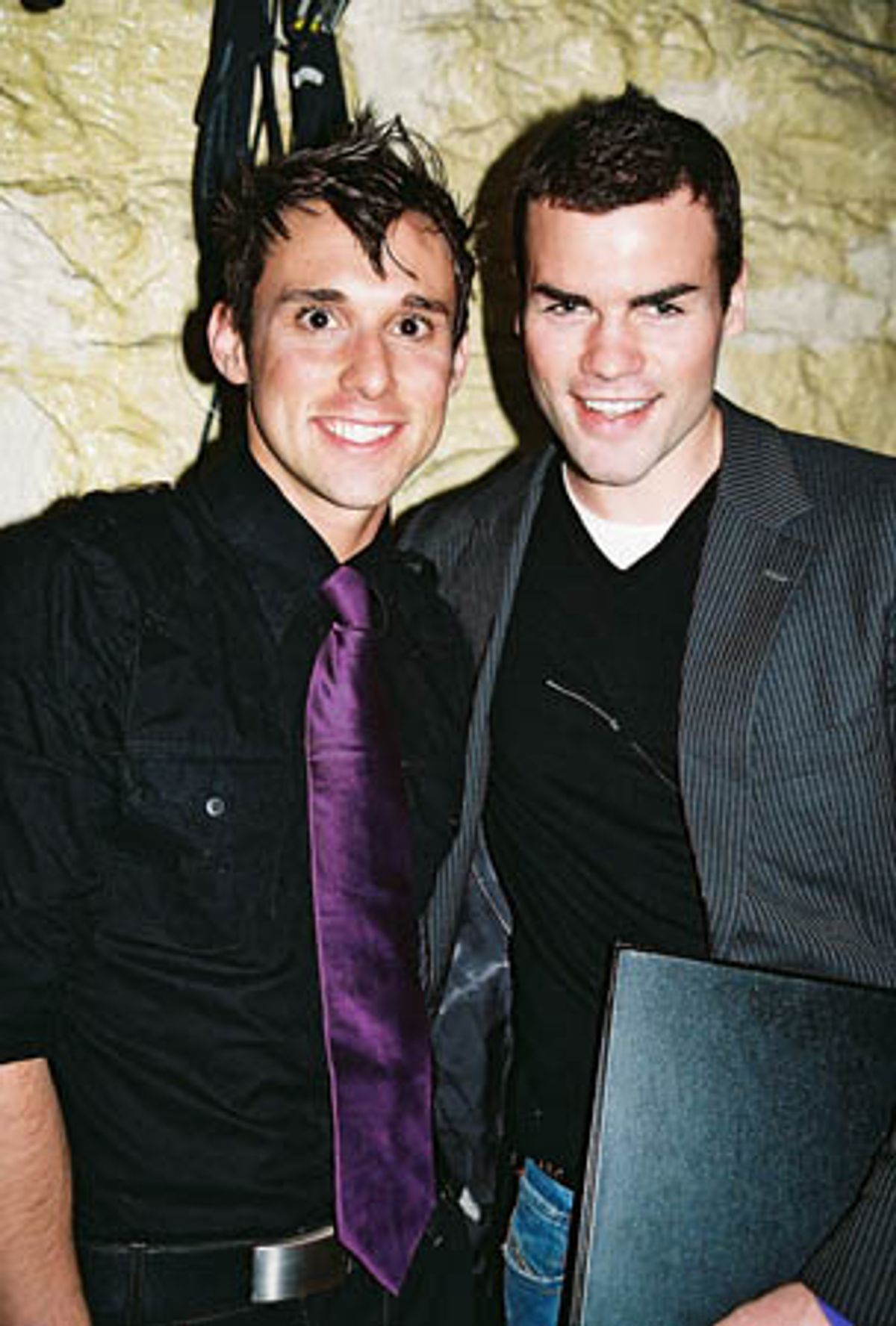 Nick Cearley and Michael Cunio at 