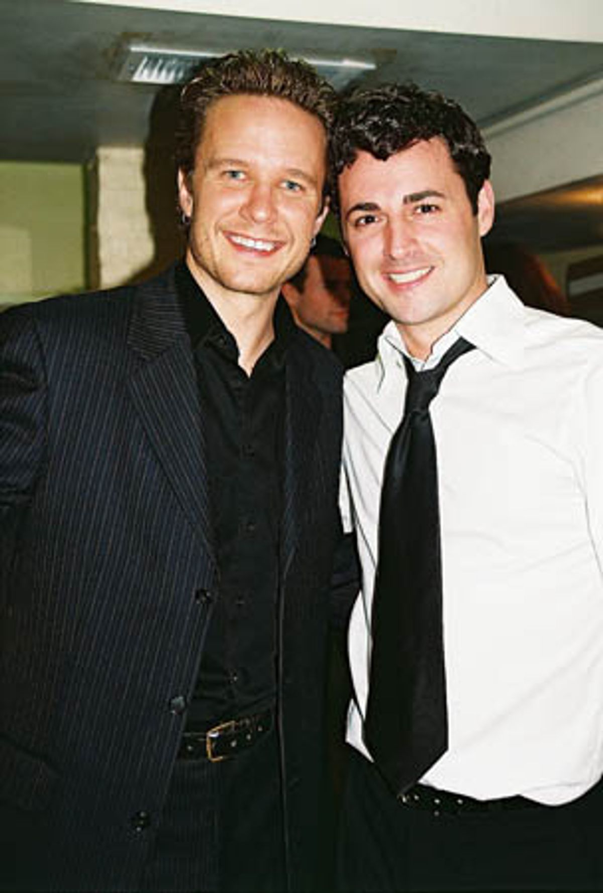 Will Chase ('Rent', 'Lennon') and Max von Essen ('Dance of the Vampires', 'The Bakers Wife') at 