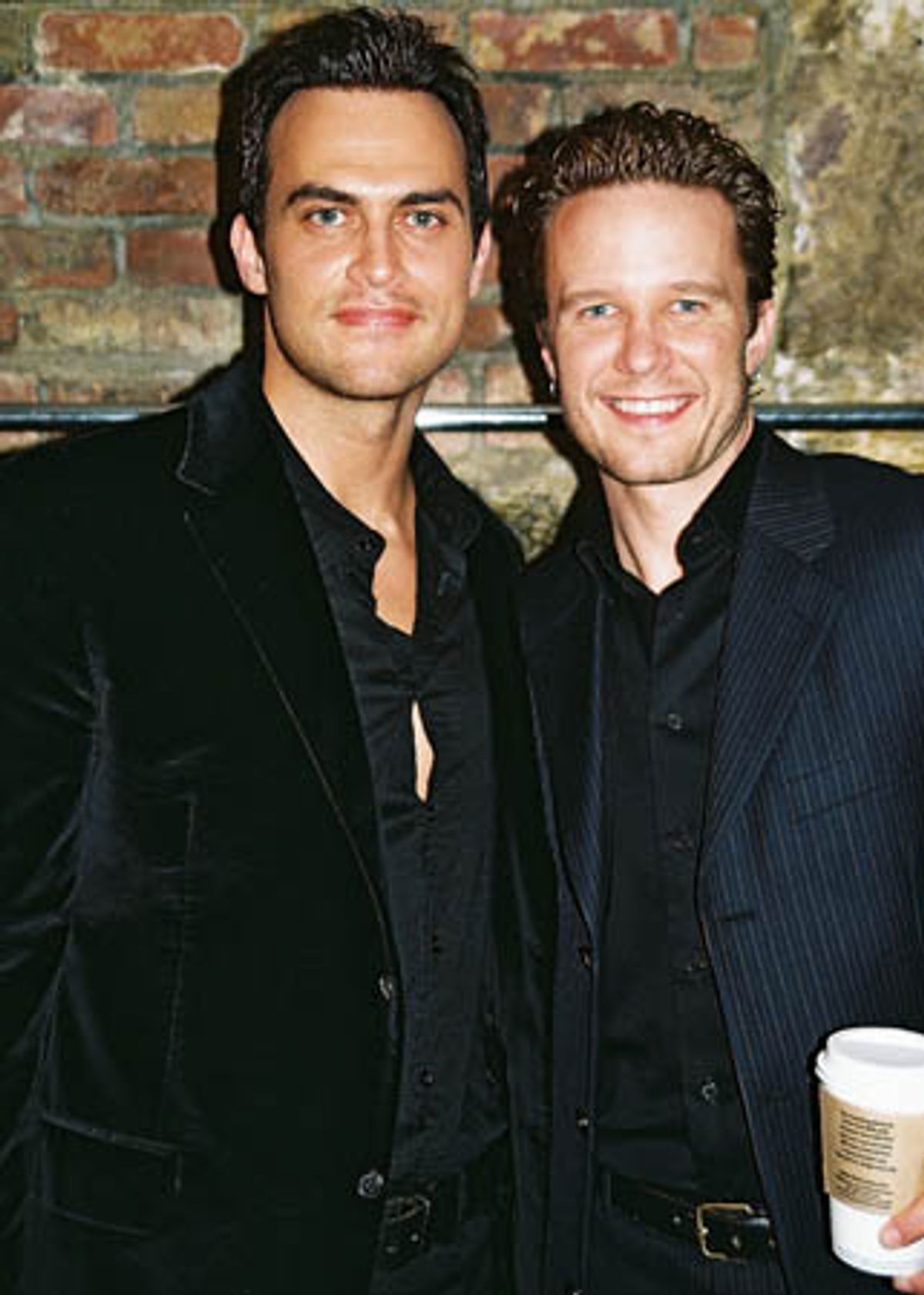 Cheyenne Jackson and Will Chase at 