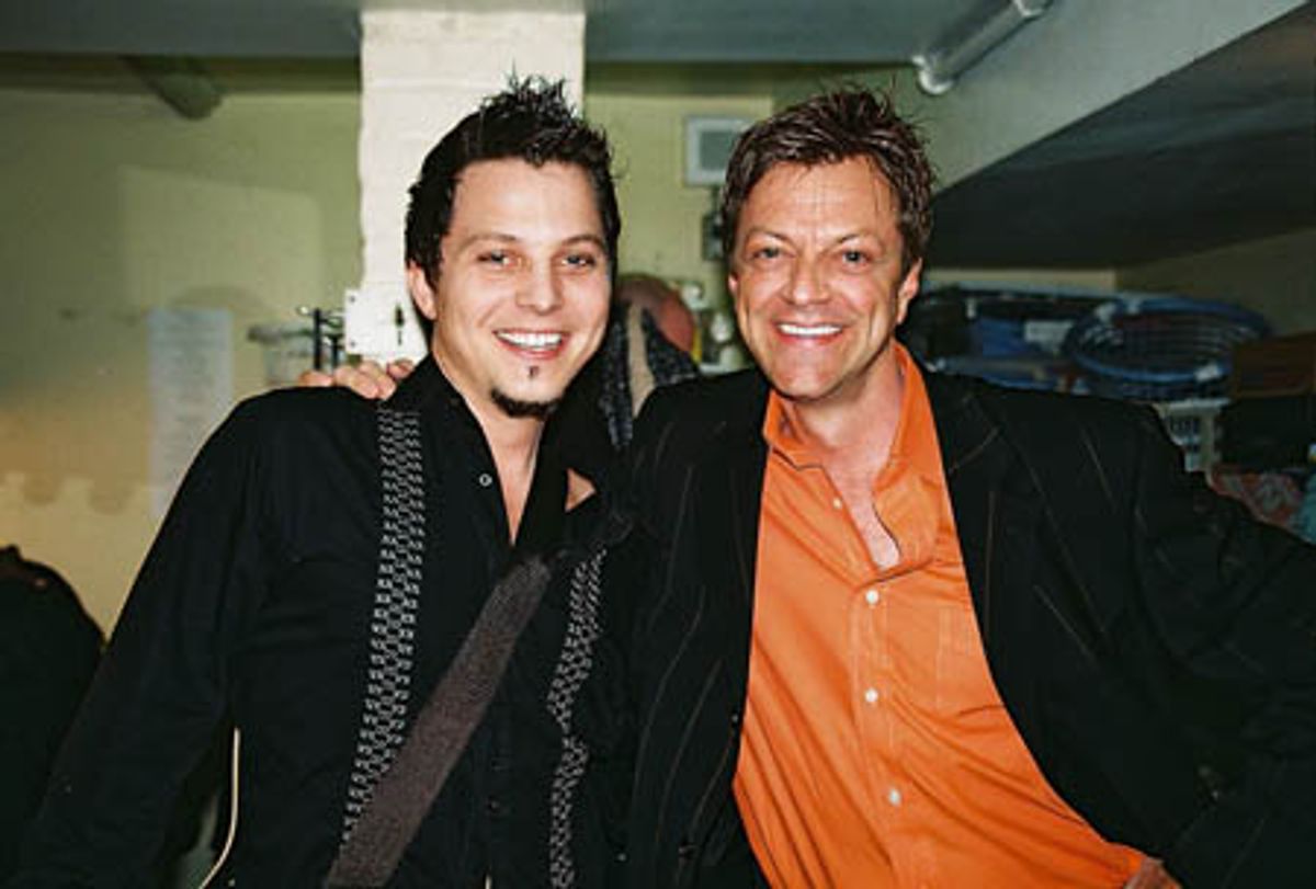 Jason Wooton ('Dance of the Vampires') and Jim Caruso (Cast Party) at 
