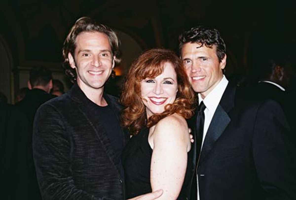 Malcolm Gets, Debbie Gravitte and Brent Barrett  at 