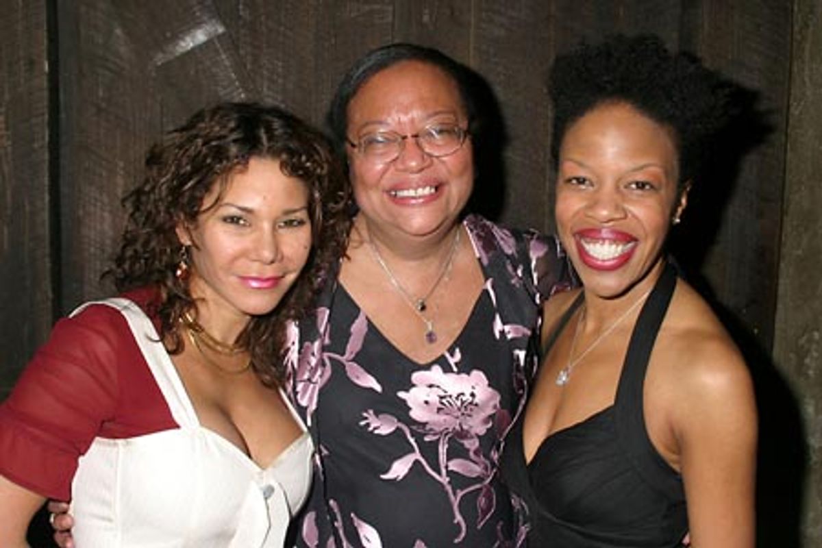 Daphne Rubin Vega, Dolores Freda, and Nilaja Sun at 