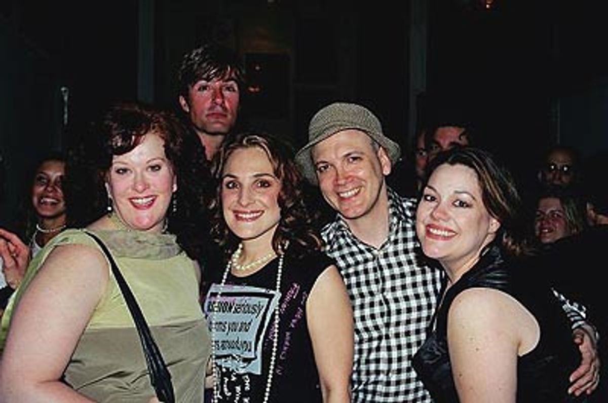 Liz, William, Denise, Charles and Brooke Elliott at 