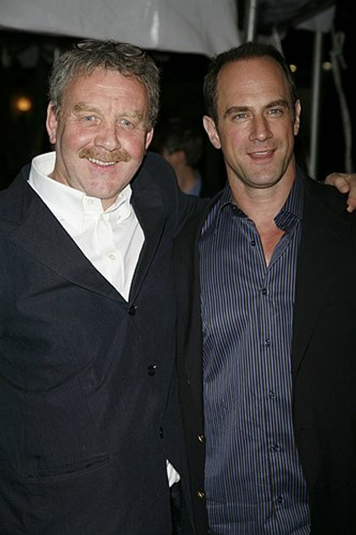 Michael Colgan and Christopher Meloni at 
