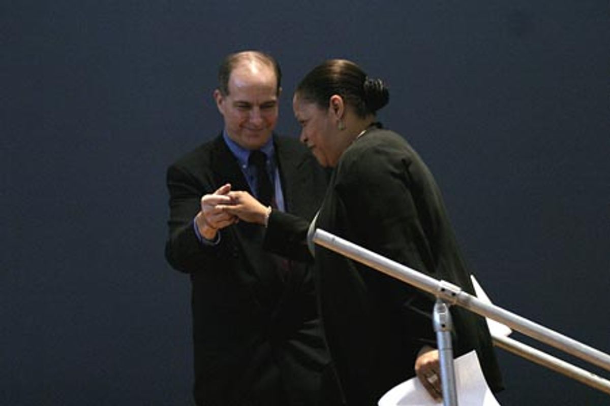 Jed Bernstein and Heather Shaw  at 