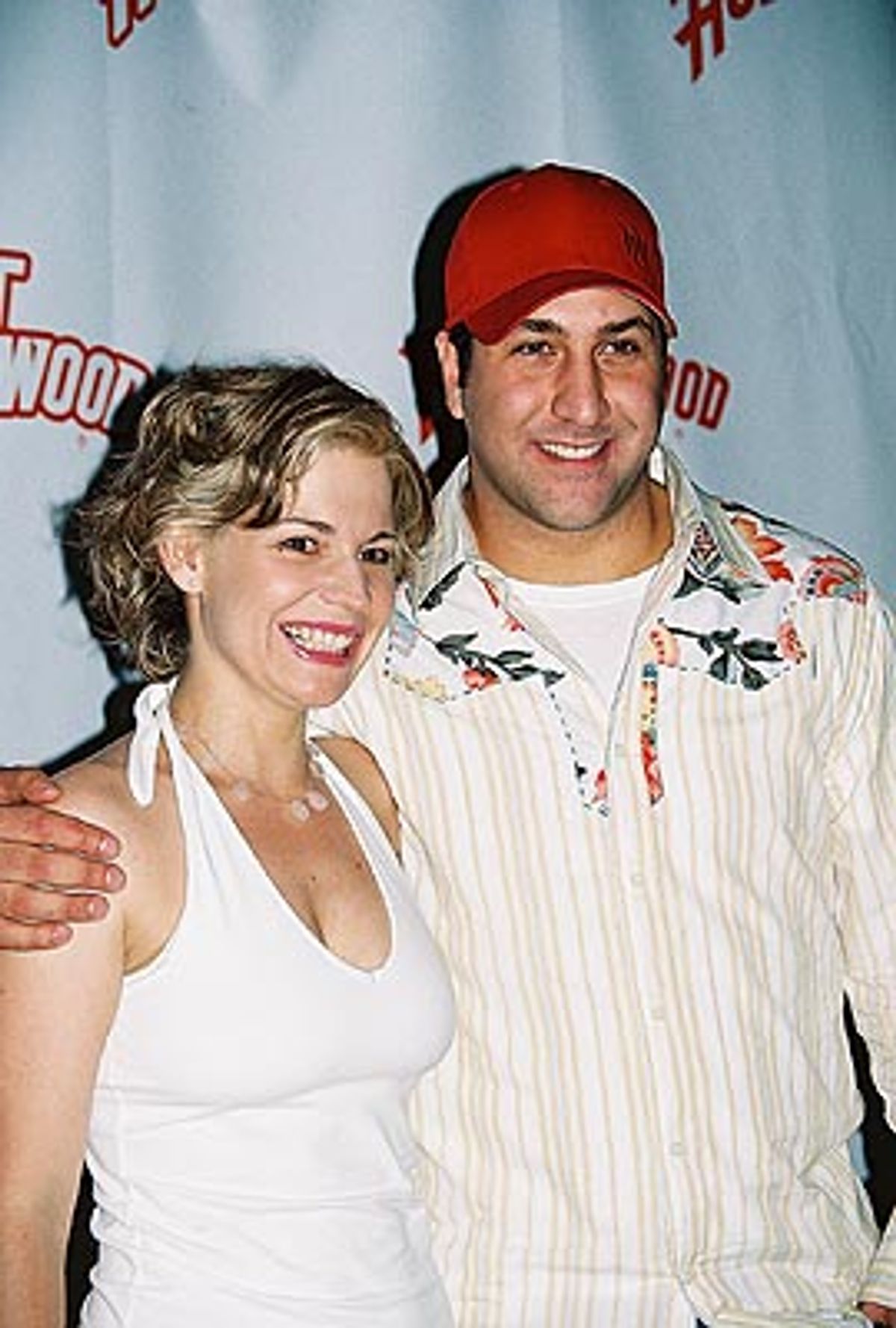 Jessica-Snow Wilson (Audrey) and Joey at 