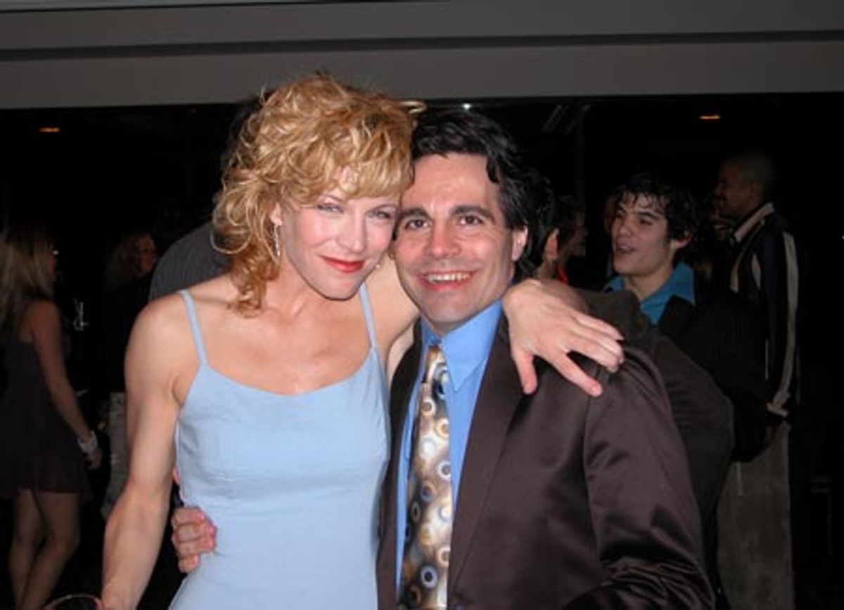 Felicia and Mario Cantone  at 