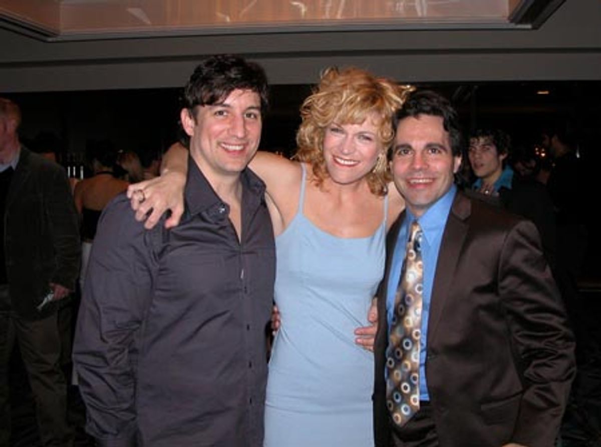 
Director Sean Havens, Felicia and Mario  at 