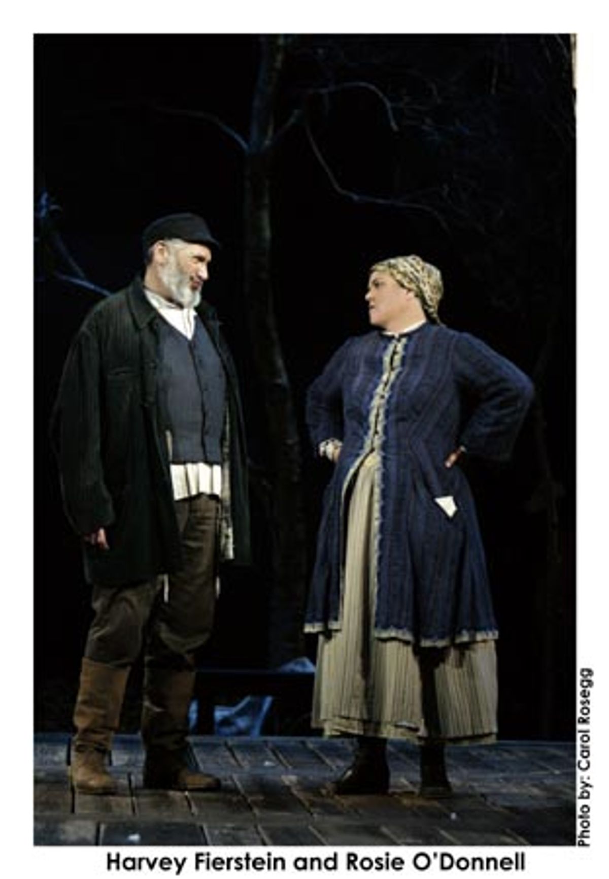 Harvey Fierstein and Rosie O'Donnell at 