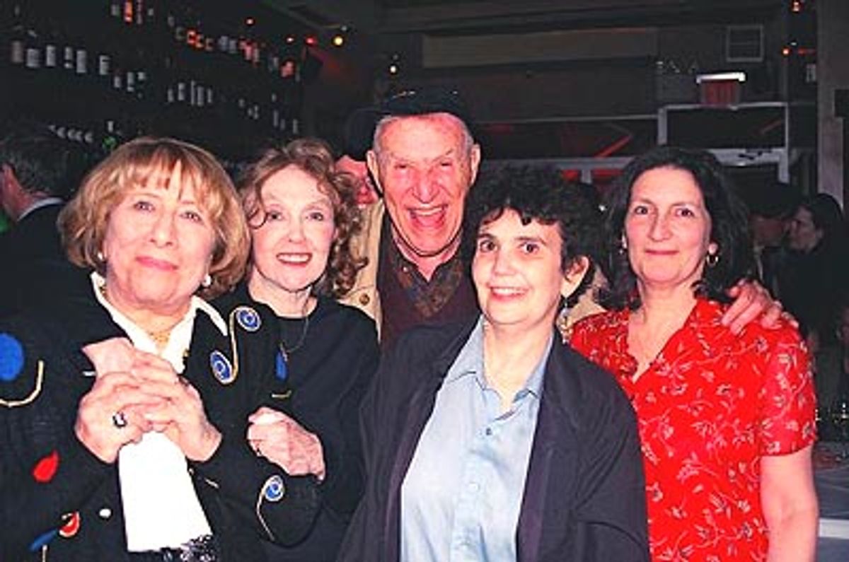 Charlotte Moore (Director, 2nd from the left) joined by Supporters of the Irish Repertory Theatre at 