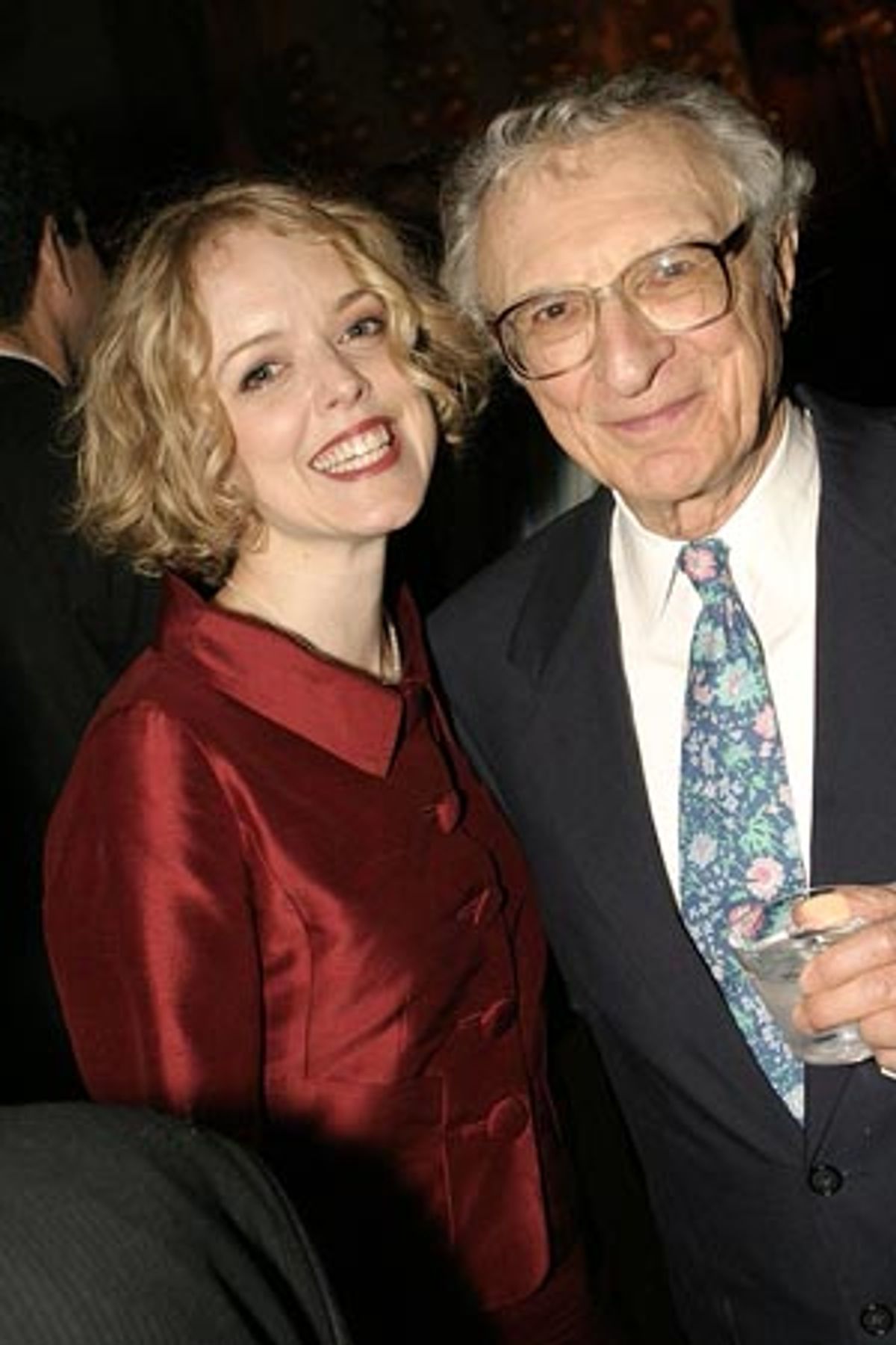 Nancy Anderson and Sheldon Harnick  at 