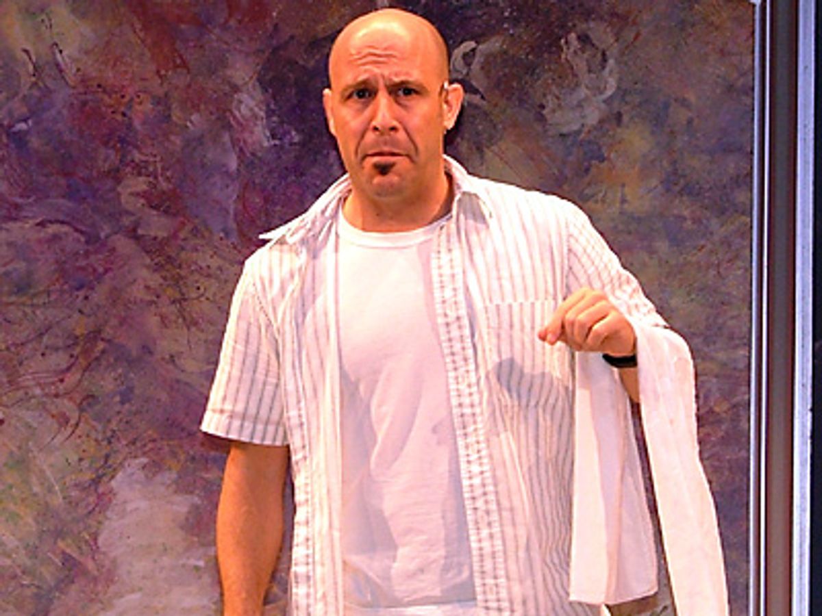 Jeff  Gurner plays the waiter for each story at 
