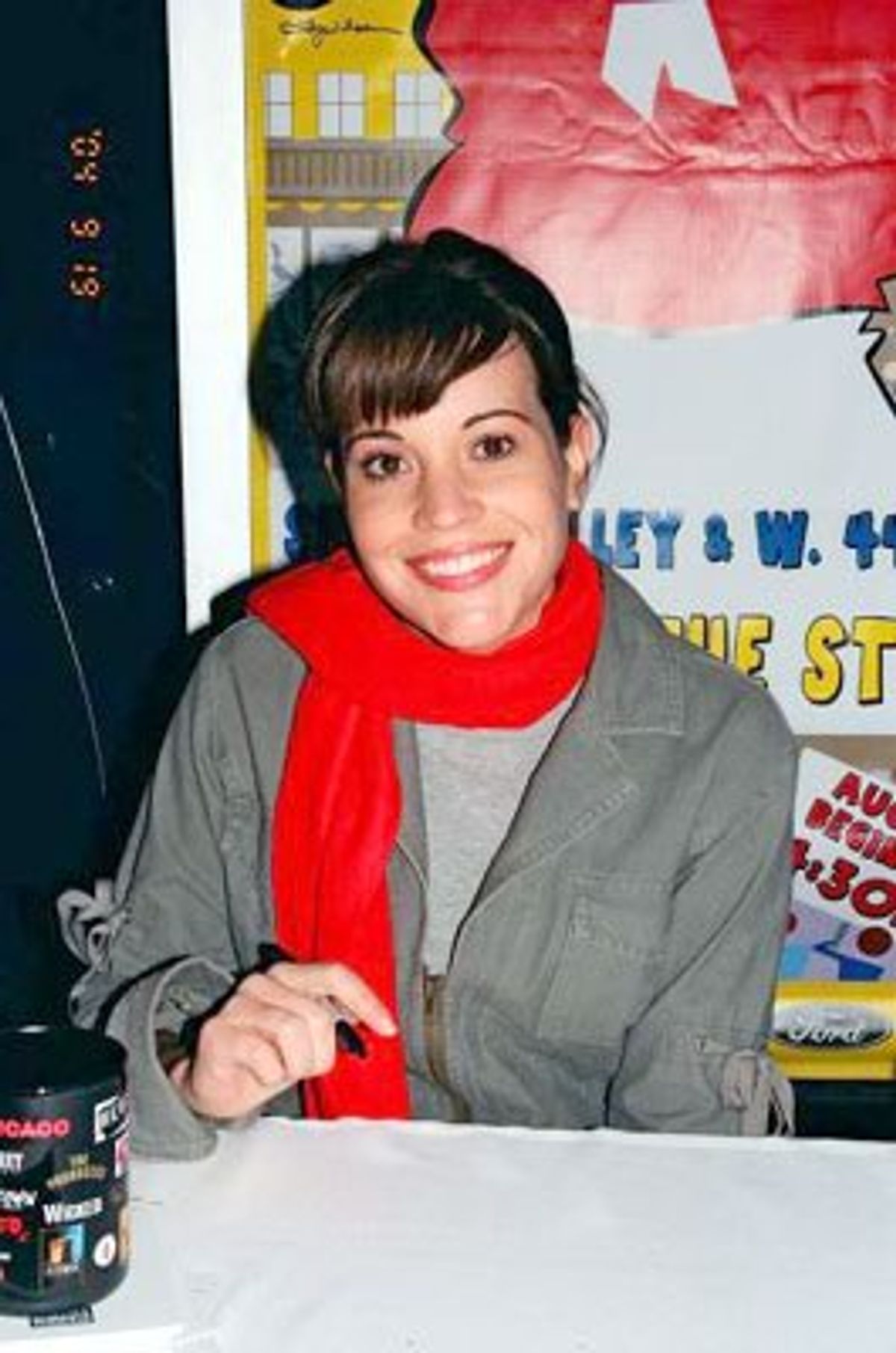 Jenna Leigh Green, currently in rehearsals for Bare: A Pop Opera at 