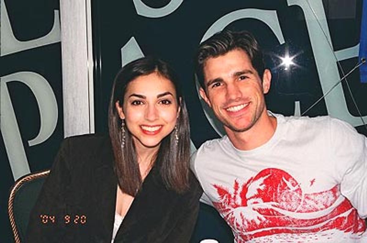 Eden Riegel, currently appearing on All My Children as Bianca and Matt Cavanaugh who most recently appeared on Broadway in Urban Cowboy and can currently be seen on One Life to Live as Mark Solomon.  at 