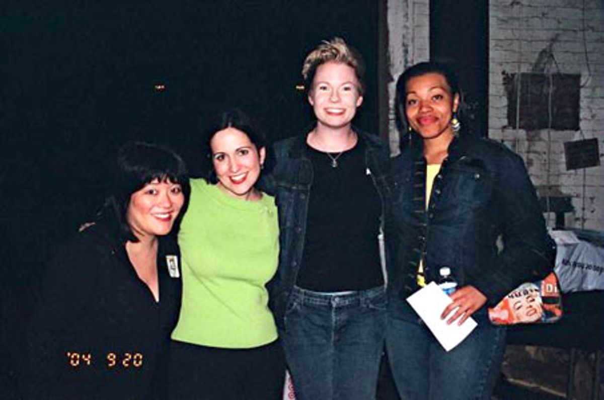 The Avenue Q Girls â€” Ann, Stephanie, Jen and Carmen at 