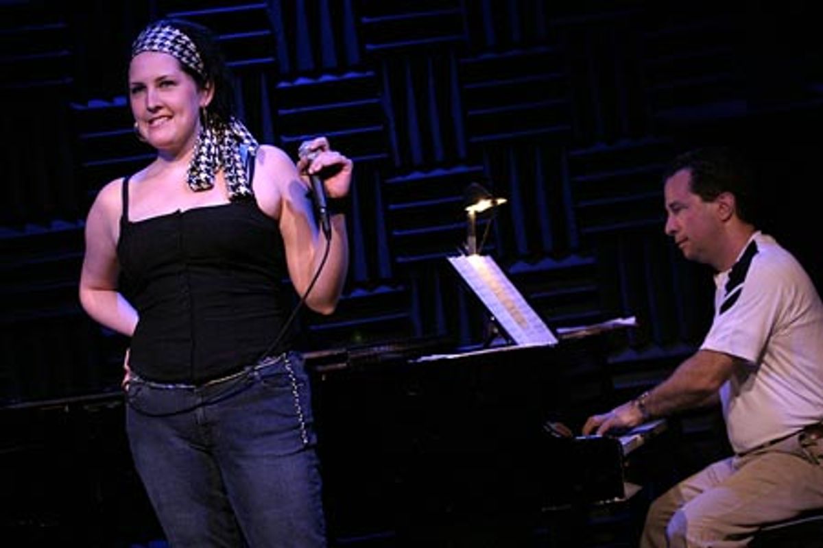 Natalie Joy Johnson sings from the sequel to Annie, Annie Warbucks at 