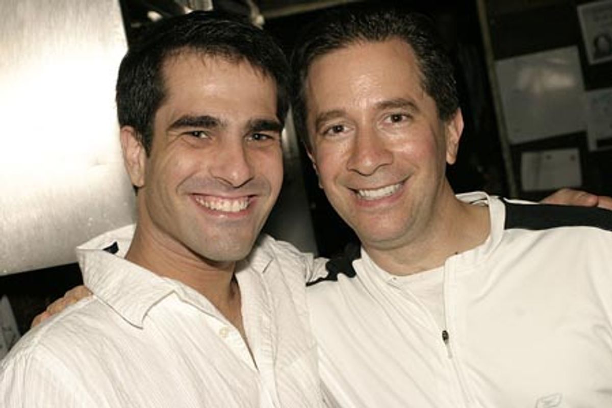 Stephen Nachamie and Michael Lavine at 