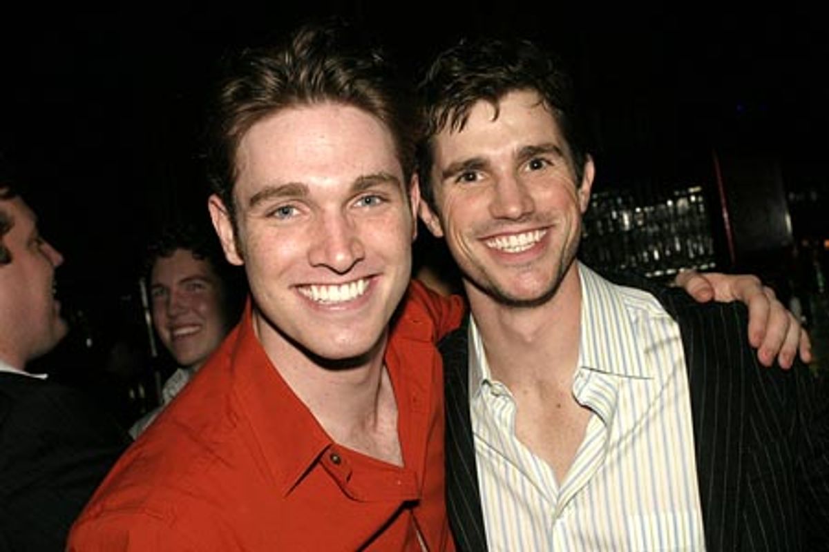 Tyler Hanes and Matt Cavenaugh at 