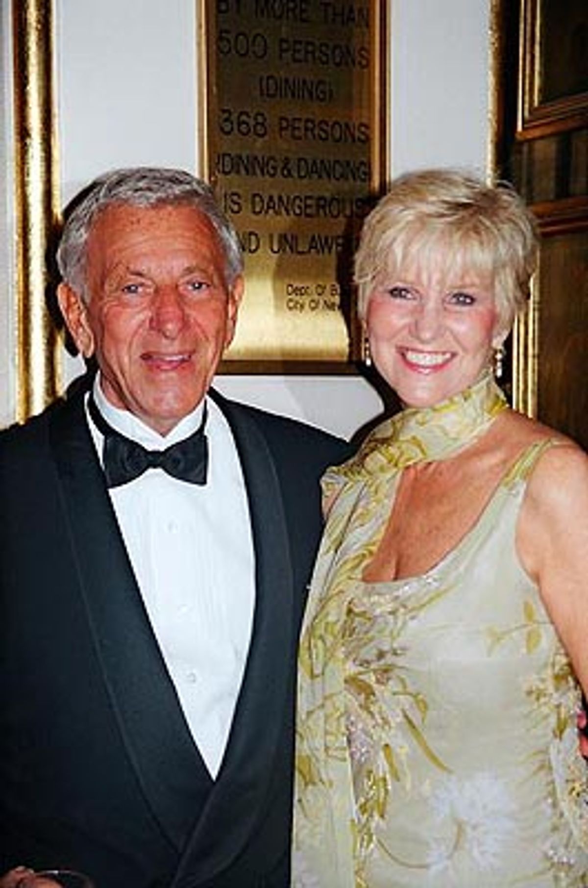 Jack Klugman and long time girlfriend Peggy Crosby  at 