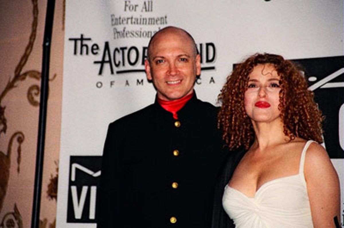 Charles Busch and Bernadette Peters at 