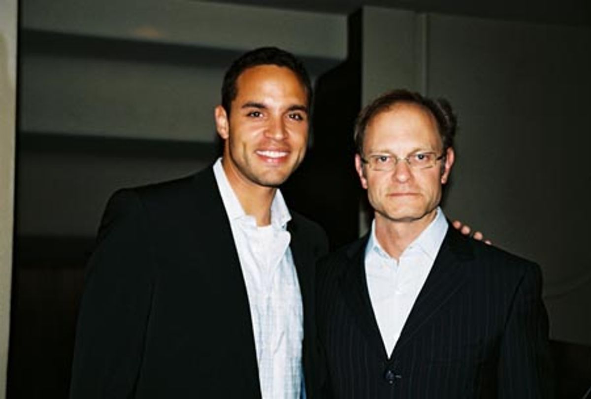 Daniel Sunjata and David Hyde Pierce  at 
