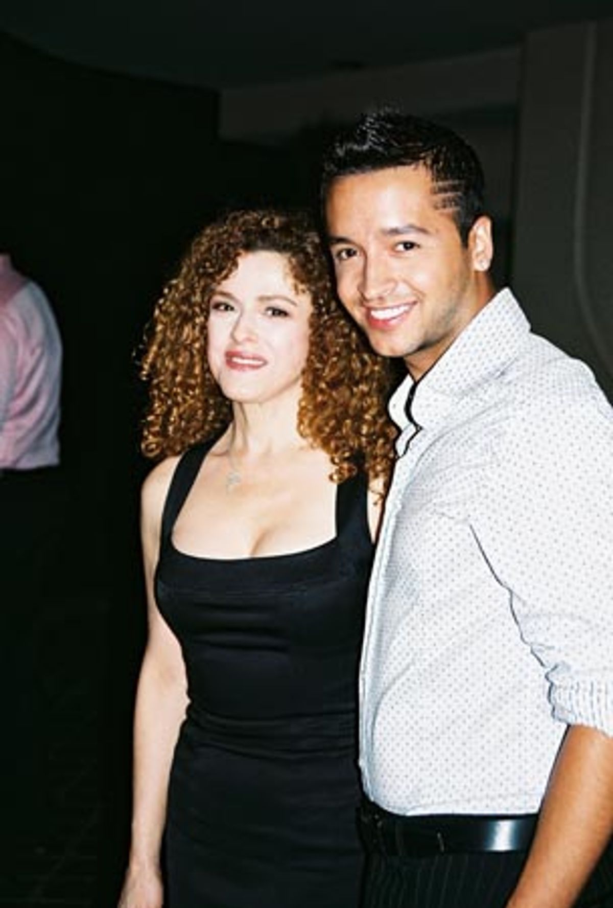 Bernadette Peters and Jai Rodriguez  at 